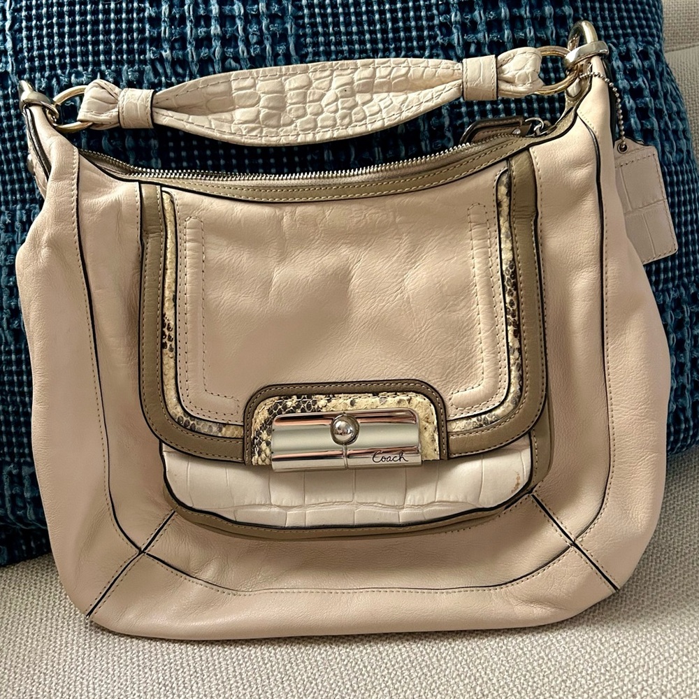 NWT Coach Kristin Spectator Leather Bag